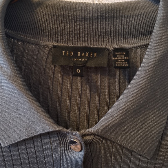 Ted Baker Ribbed Cardigan - Picture 2 of 4